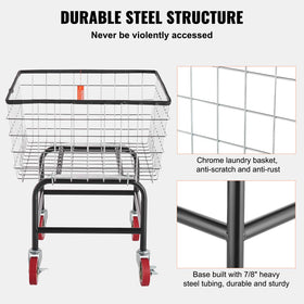 VEVOR removable basket for easy loading and cleaning
