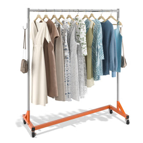 vevor z rack base assembly shows a sturdy frame for reliable wardrobe storage.