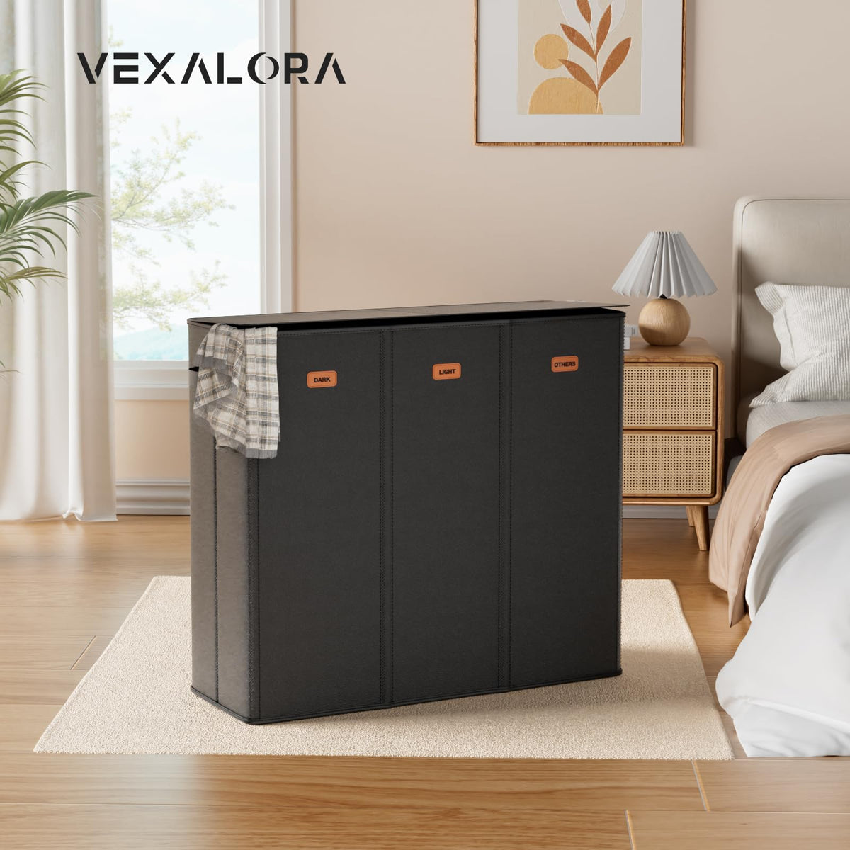 Vexalora folds flat for compact storage in small spaces.
