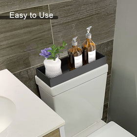 VeyFey bamboo storage tray for kitchen or desk organization