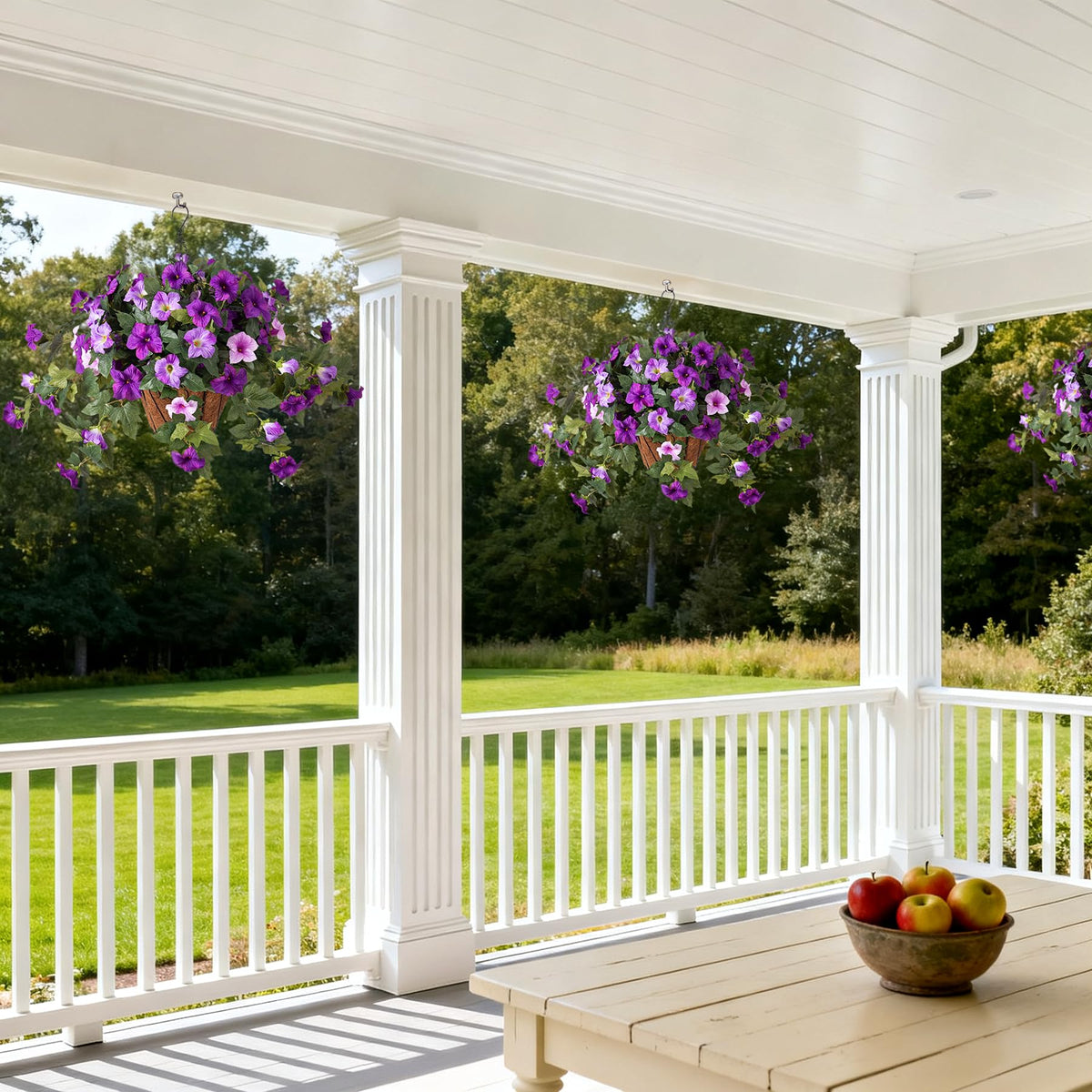 Maintenance-free decorative petunias stay vibrant through seasons