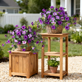 VGNQA green foliage petunia stems provide a lush, realistic look