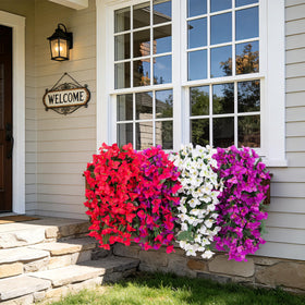 VGNQA UV-resistant Bougainvillea vine accents for outdoor spaces