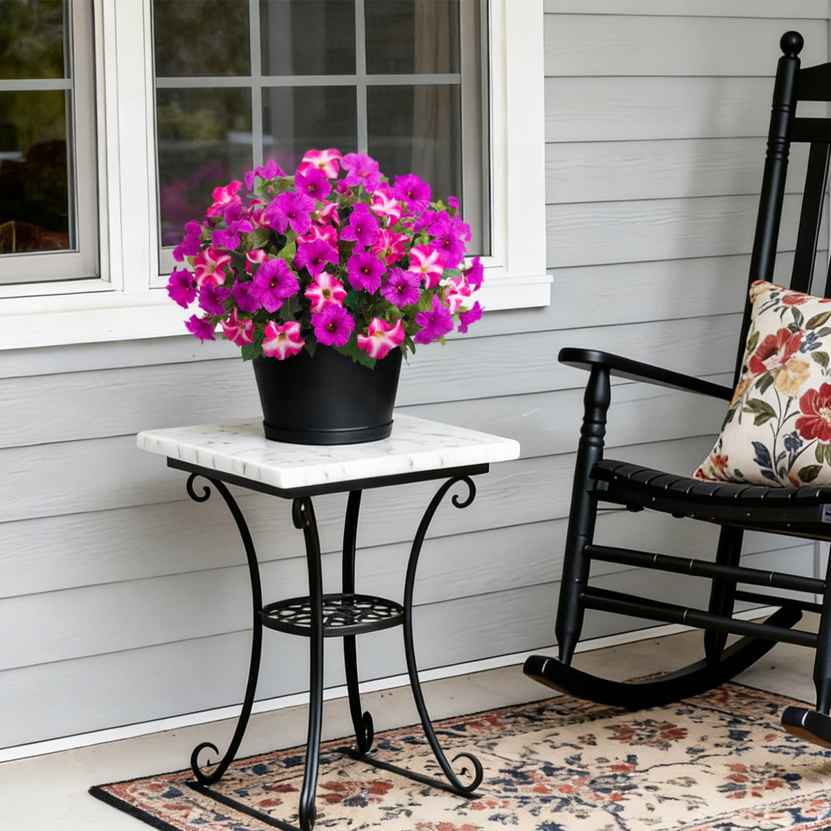 VGNQA window box petunia display boosts curb appeal