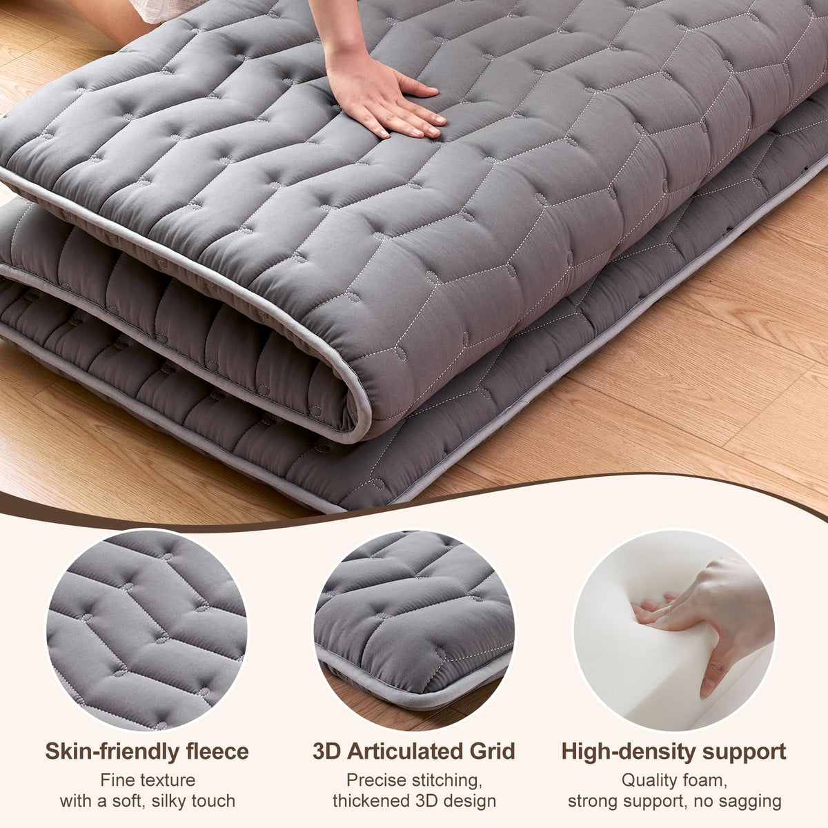 Vibe bear breathable outer layer detail promotes air circulation.