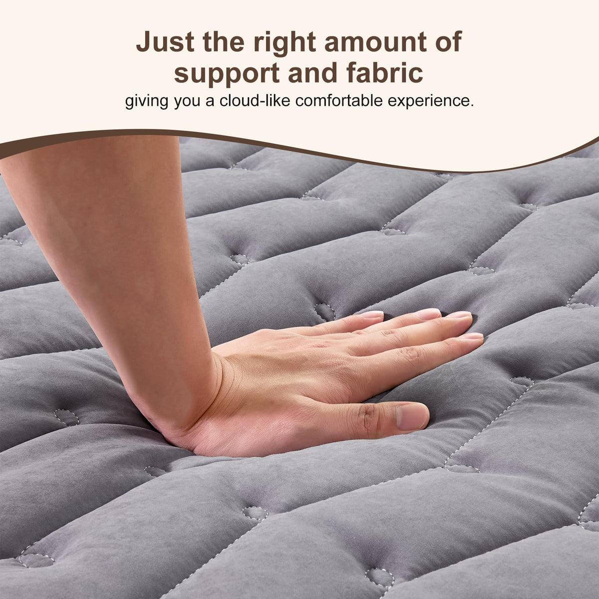 Vibe bear soft skin-friendly fabric closeup conveys gentle touch.