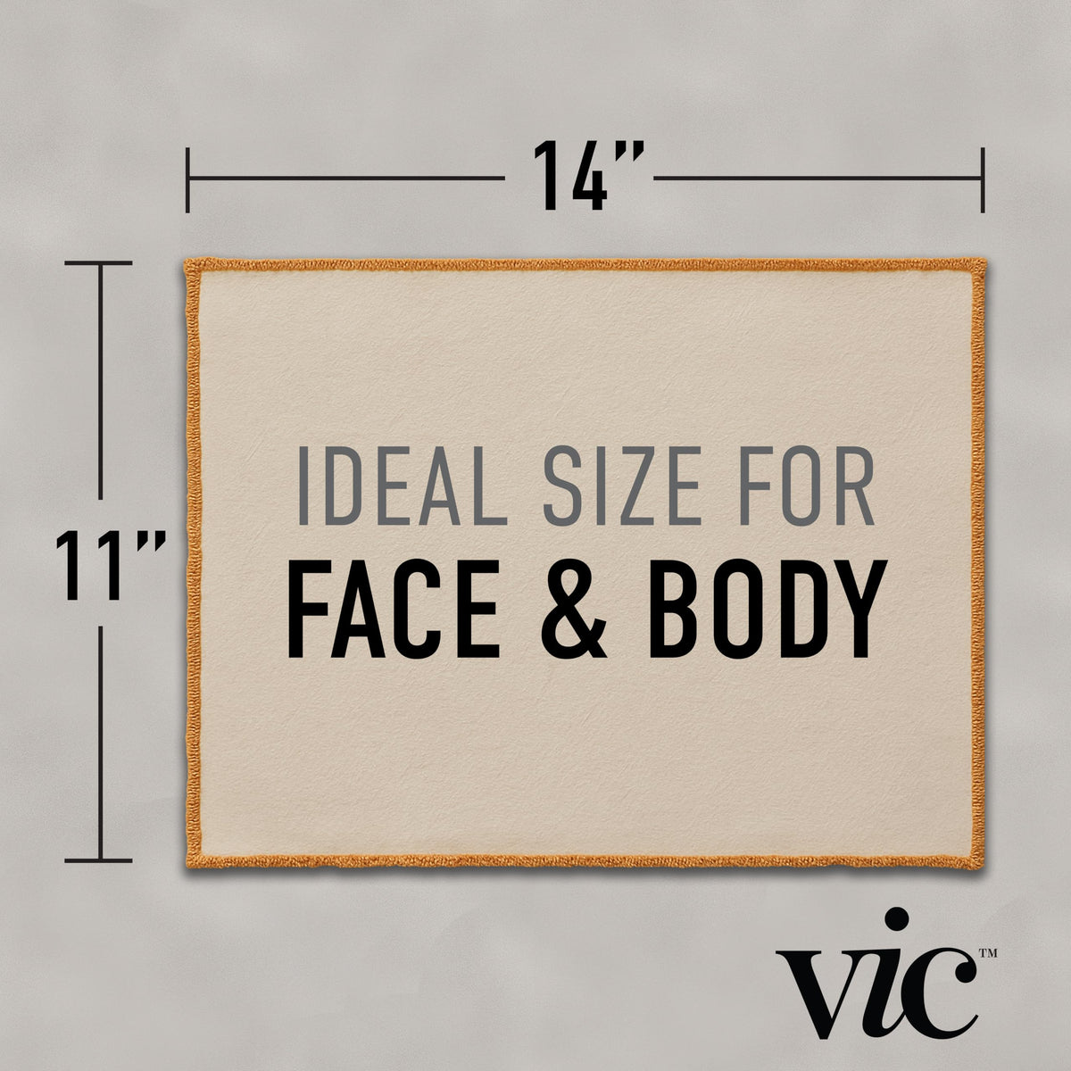 VIC Exfoliation for pre-shave ritual promotes smoother skin when used with soap