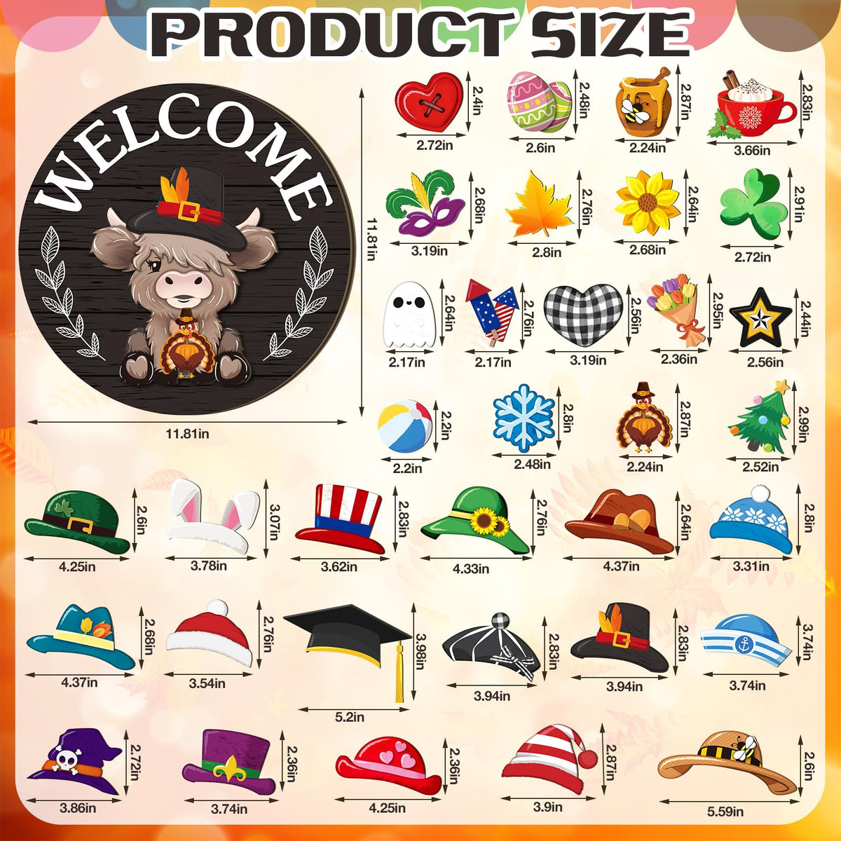 Vicenpal Accessories Magnets let you swap looks with ease.