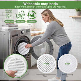 Vickorpen pad features a quick one-click release for easy replacement.