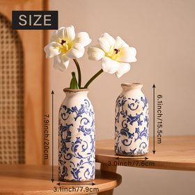Victor & Teresa watertight coating vase opening ideal for fresh bouquets.