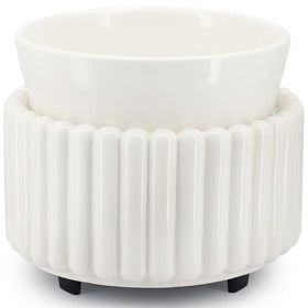 Victoria Aroma ceramic 3-in-1 wax warmer showcasing sleek design for room fragrance diffusion