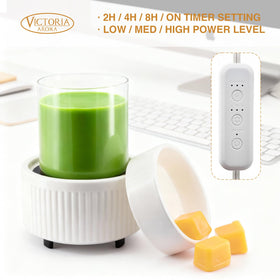 VICTORIA AROMA gift-ready warmer ideal for housewarmings and birthdays.