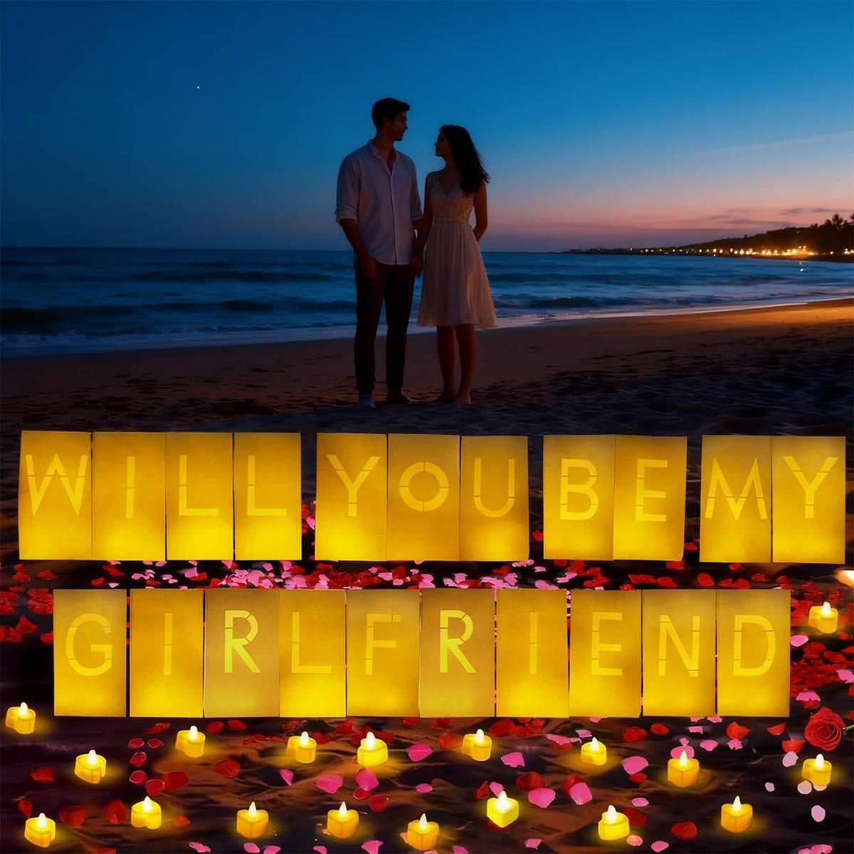VidwanHome heart-shaped tea light candles provide safe, ambient glow