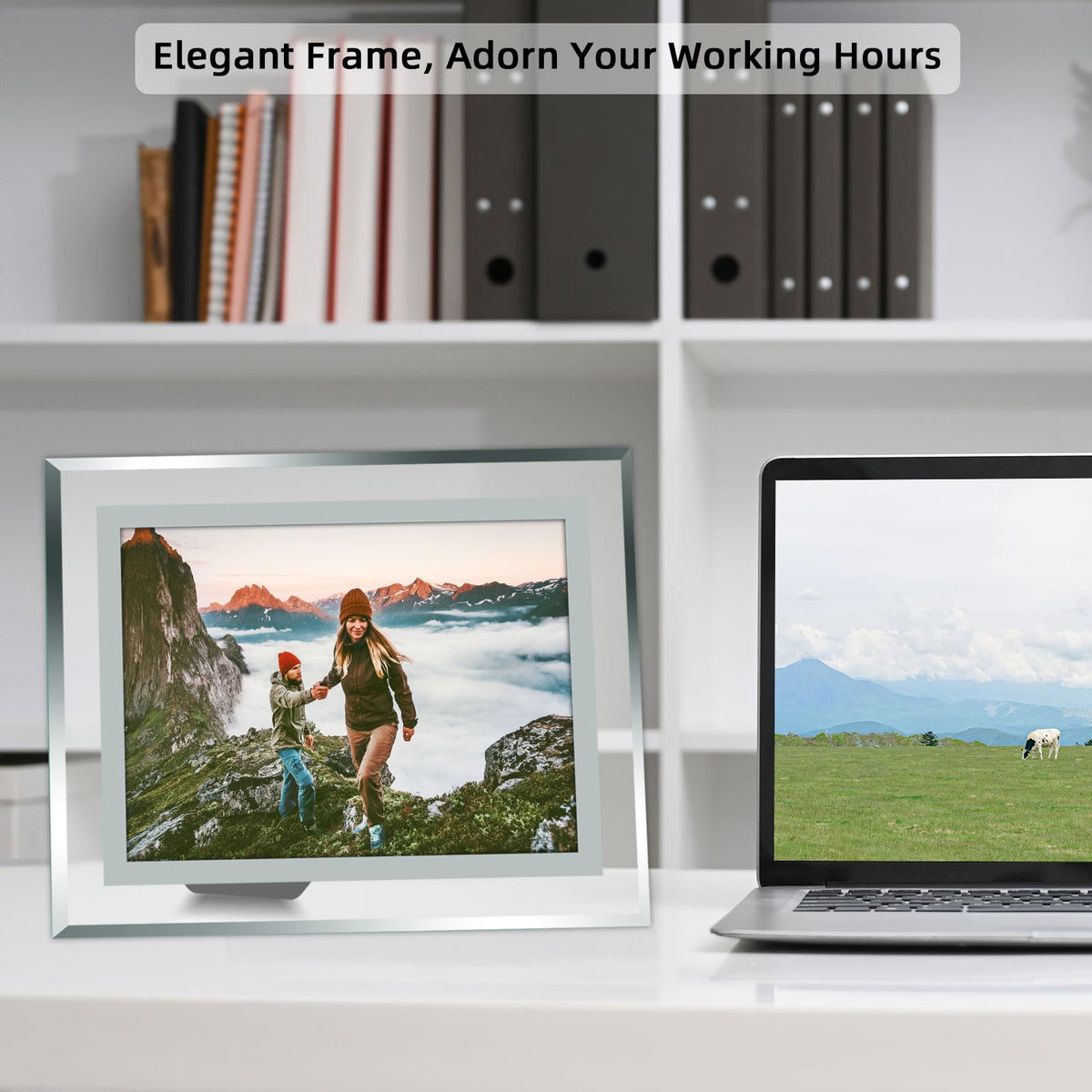 Vienrose clear glass frame protecting photos from dust and moisture