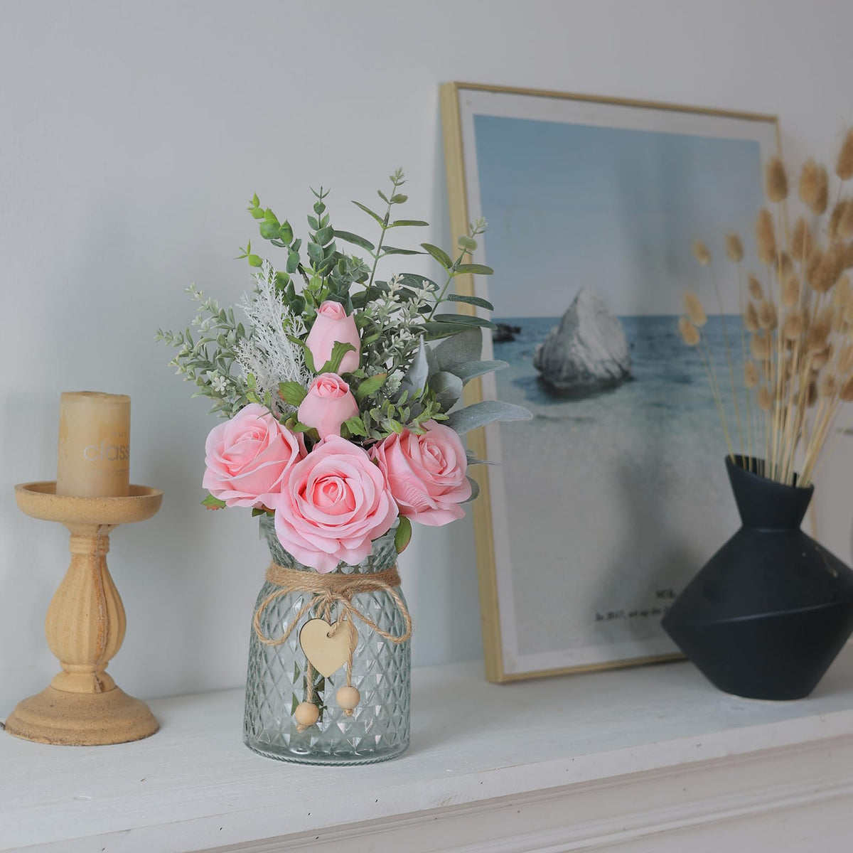 VIERENA cozy coffee table centerpiece for everyday elegance