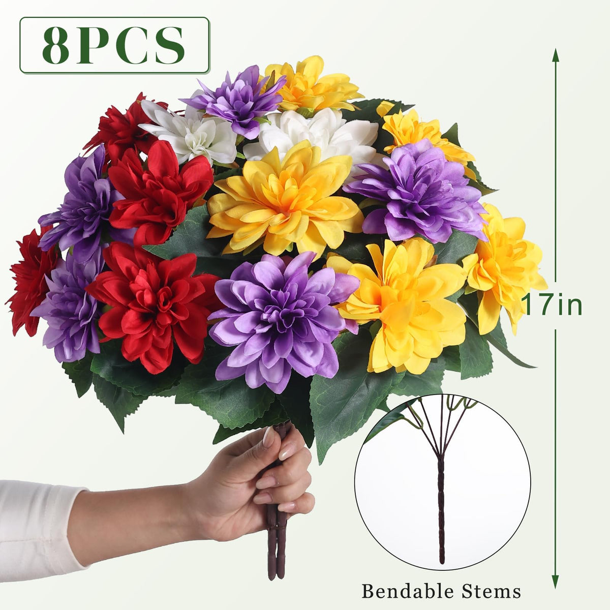 VIERENA outdoor dahlia in pots and garden decor