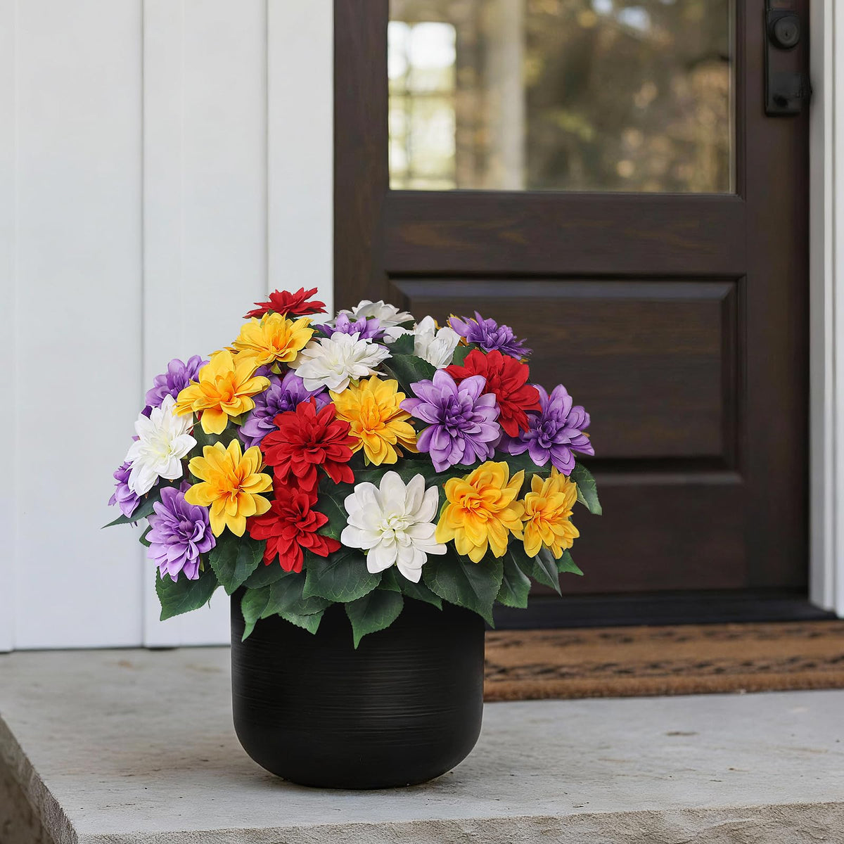 VIERENA dahlia stem with bendable metal wires for shaping