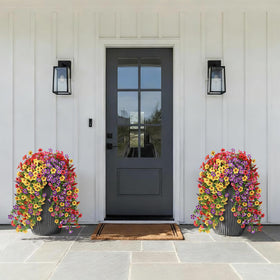 Vierena Morning Glory front door décor for instant seasonal charm.