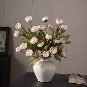 VIERENA peony arrangement in a vase for elegant living spaces