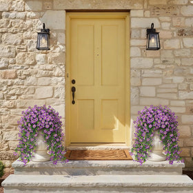 VIERENA purple morning glory flowers brighten outdoor spaces with elegance