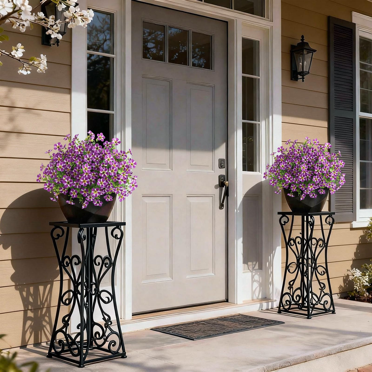 VIERENA realistic topiary to elevate entryways with vibrant color.