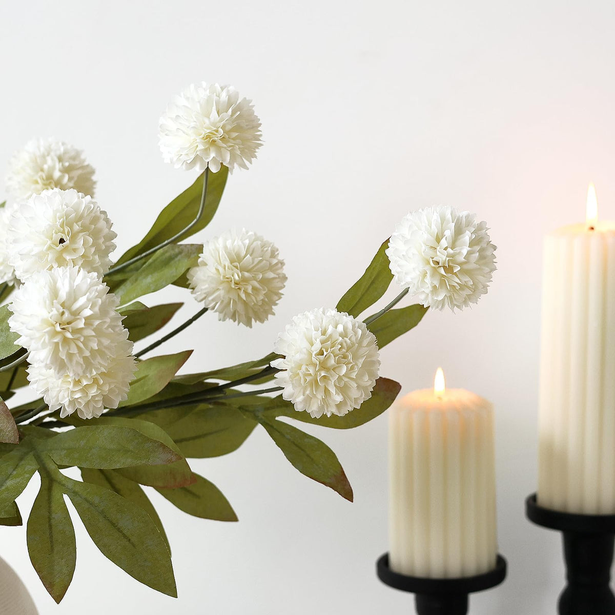 VIERENA bendable wire-wrapped stems for flexible bouquet designs