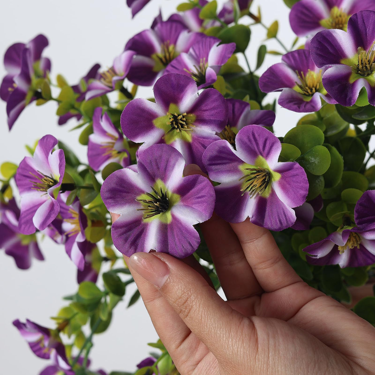 VIERENA yard garden setup shows UV-resistant blooms staying vibrant