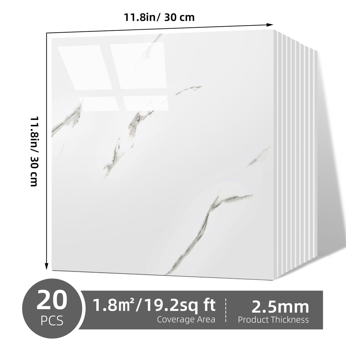 Vieshful 20-piece pack offers flexible design options for spaces.