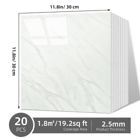 Vieshful self-adhesive bathroom tile, simple wall update