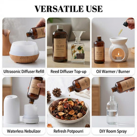Vietora Eud diffuser oil 8.5oz bottle provides versatile use in rooms and offices