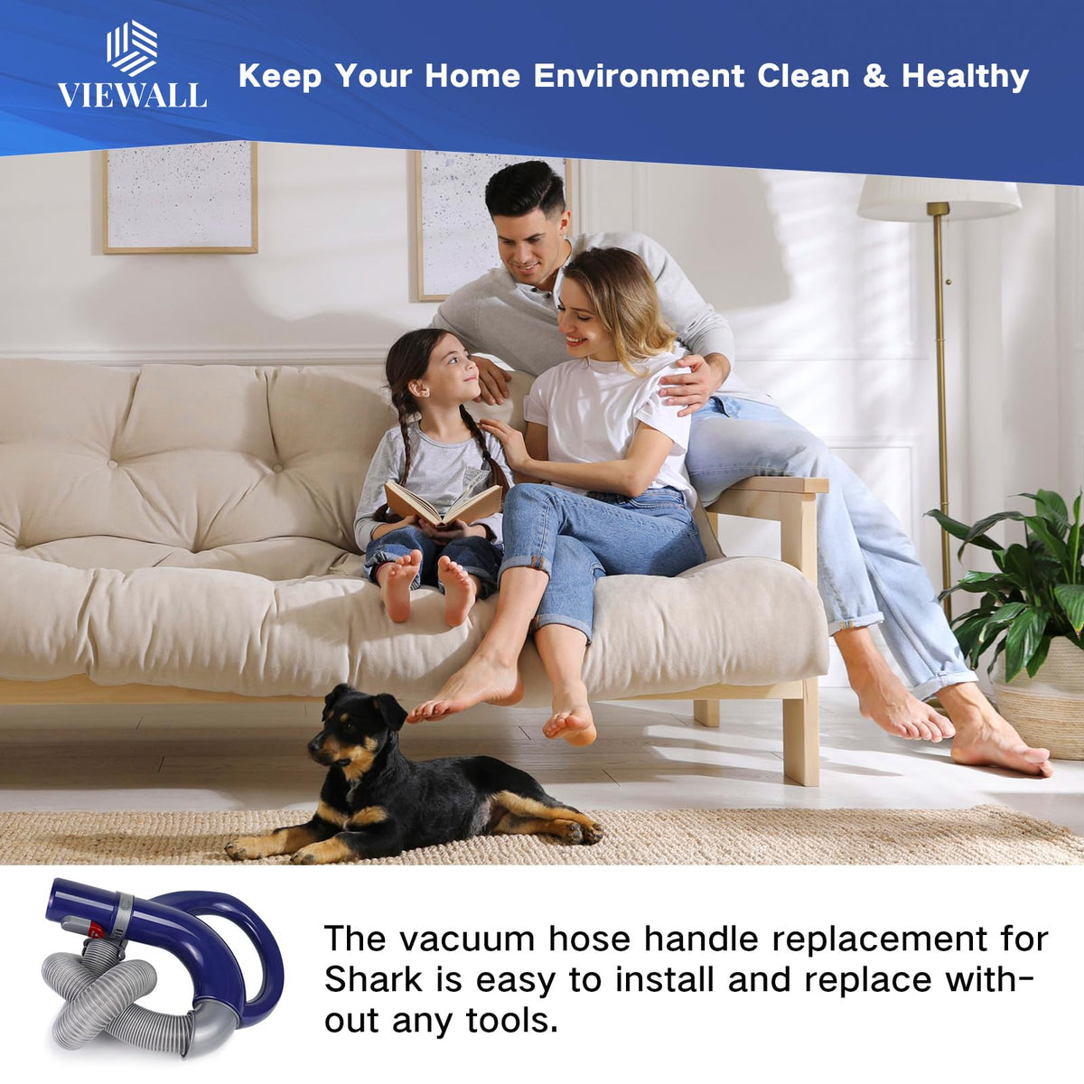 VIEWALL suction-after-replacement demonstrates smooth operation after installation.