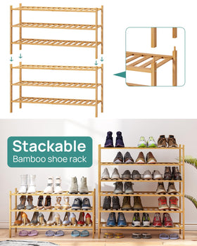 Viewcare bamboo construction resists cracking and deformation for long-term use.