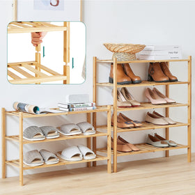 Viewcare natural finish blends with entryway decor and living spaces.