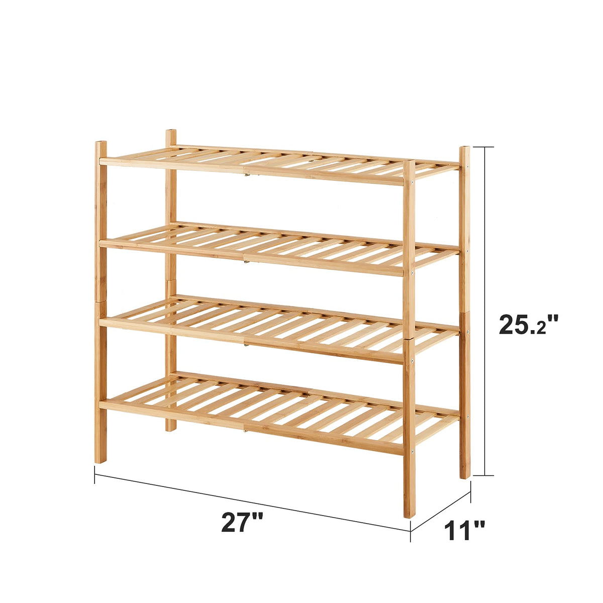 Viewcare stackable design expands storage height when combined with another unit.