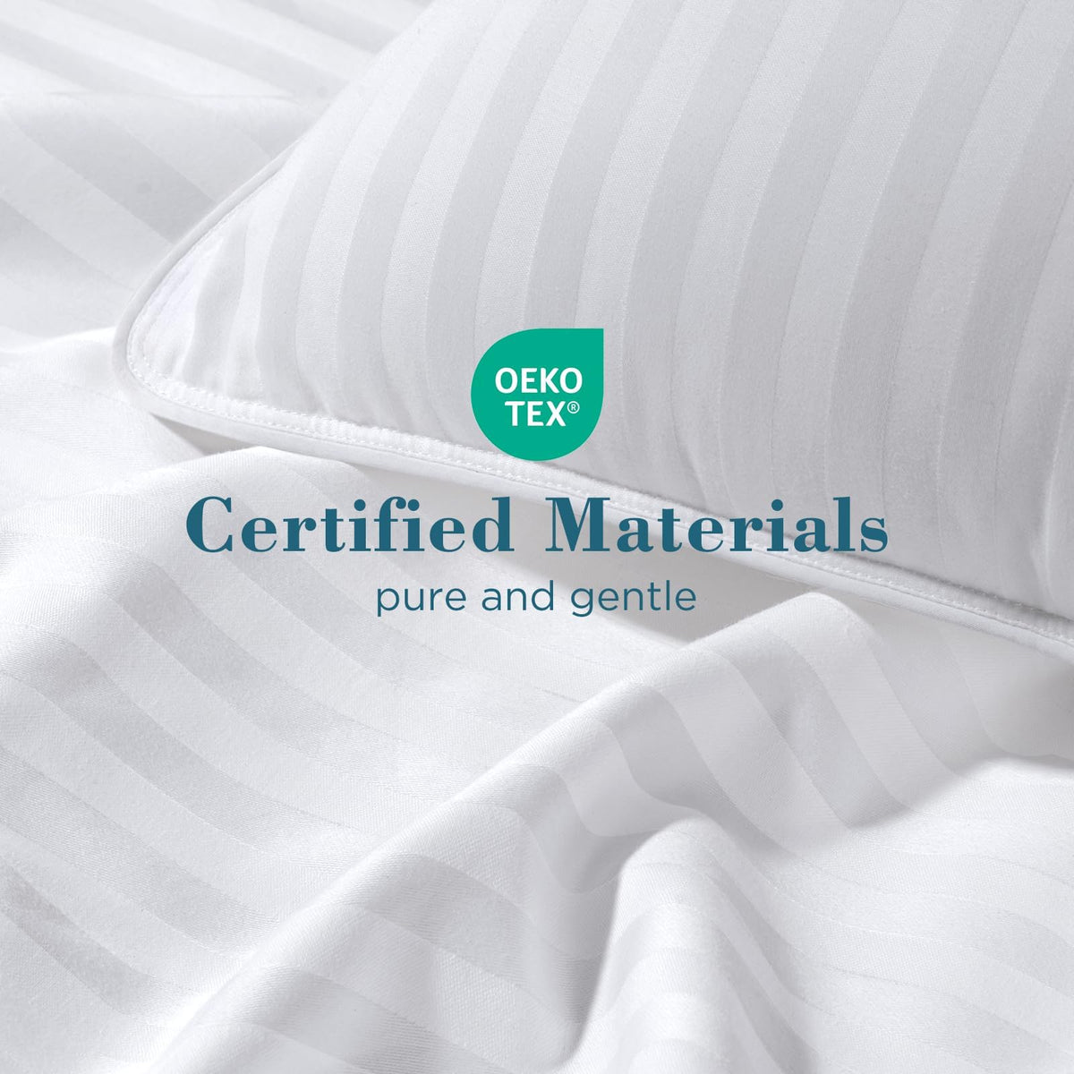viewstar pillow dual stitching detail enhances durability night after night