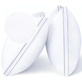 Viewstar bed pillows 2-pack cover closeup shows soft plush surface for cozy nights
