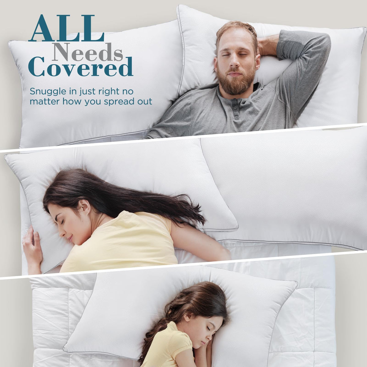 Viewstar bed pillows vacuum-sealed pack proves convenient storage and expansion