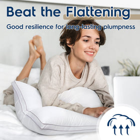 Viewstar down-alternative clusters—balanced plushness and resilience for adaptable comfort