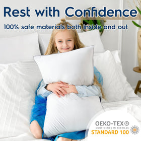 Viewstar machine-washable pillow—easy maintenance keeps pillows fresh after cleaning