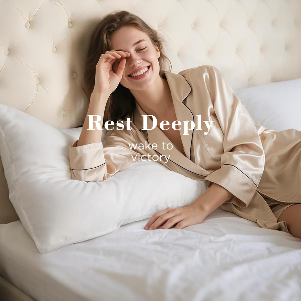 Viewstar soft and firm pillow options illustrating versatile comfort for sleep styles.