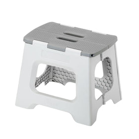 Vigar compact step stool folded profile, slim storage footprint