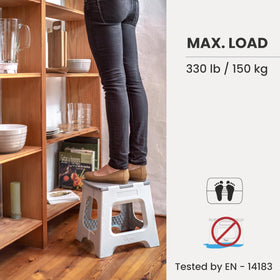 Vigar polypropylene frame offers durability with lightweight handling