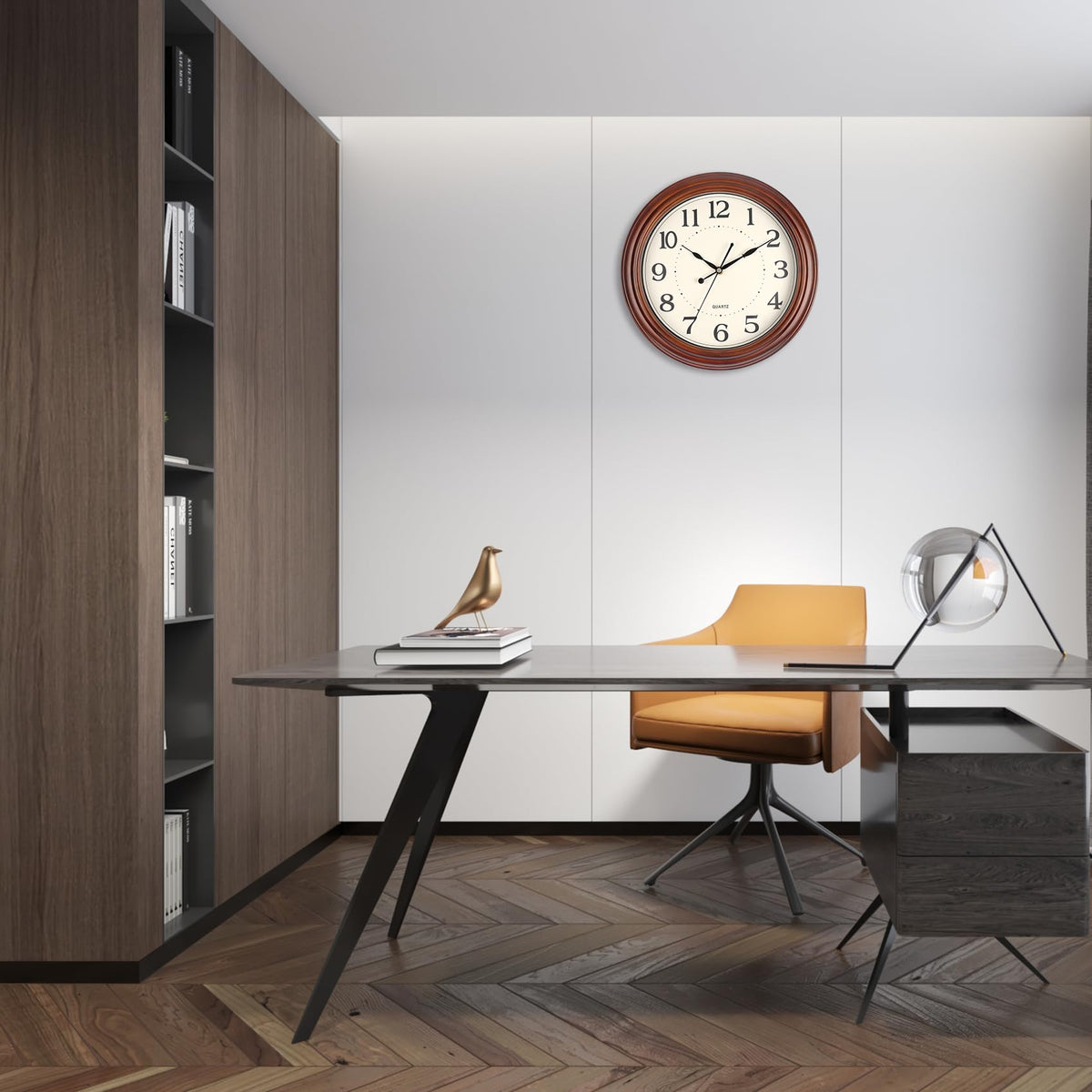 Quiet bedroom timepiece by Vigorwise for calm, undisturbed nights.