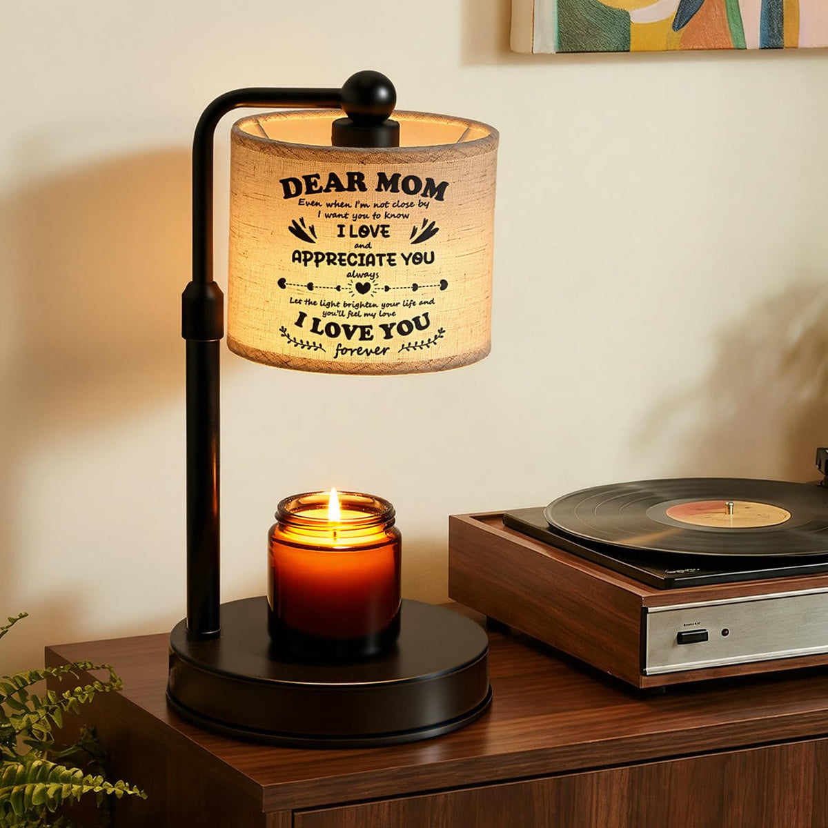 VIHOSE decorative night-light adds warmth to a living space