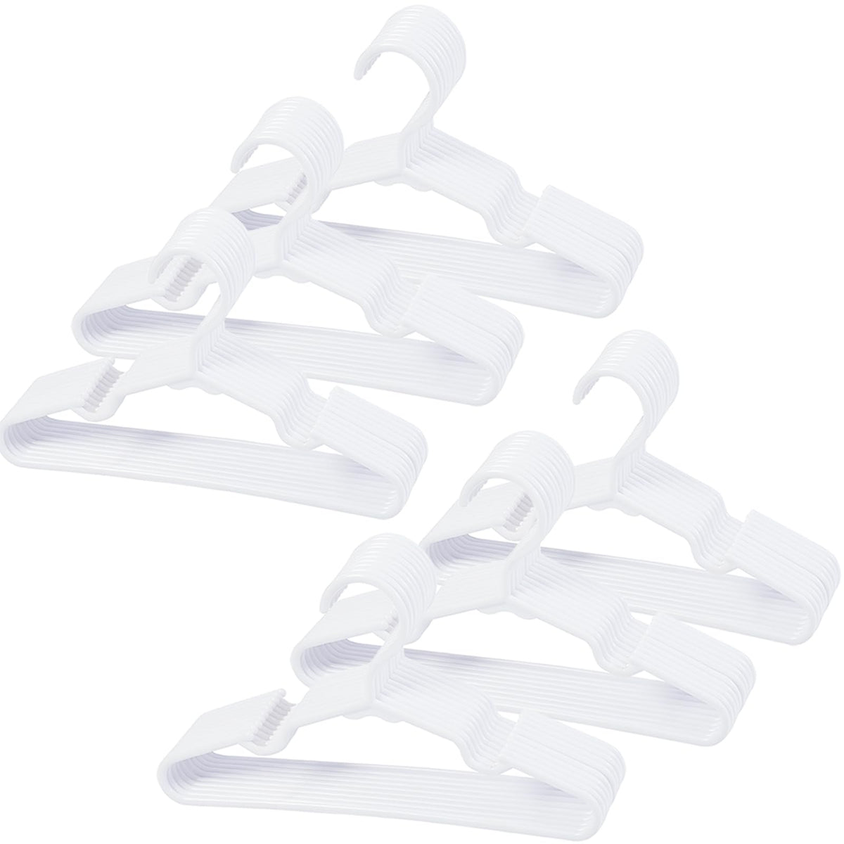 VIIBASE baby hangers with multi-color options keep nurseries organized.
