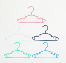 VIIBASE color variety baby hangers set for organized wardrobes