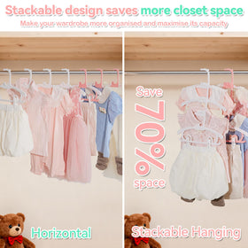 VIIBASE dual groove clips prevent sliding during storage.