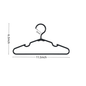 Non-slip shoulder grooves prevent strap slipping on VIIBASE hangers.