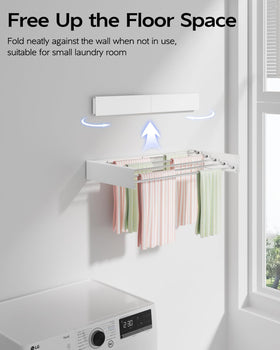 Vikaqi five-rod drying rack stainless steel with sturdy construction for durable laundry drying.