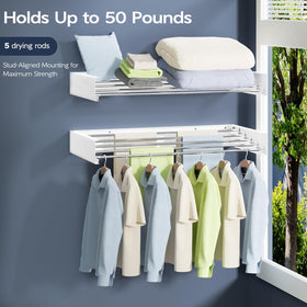 Vikaqi rack close-up on premium stainless steel rods for strength and durability
